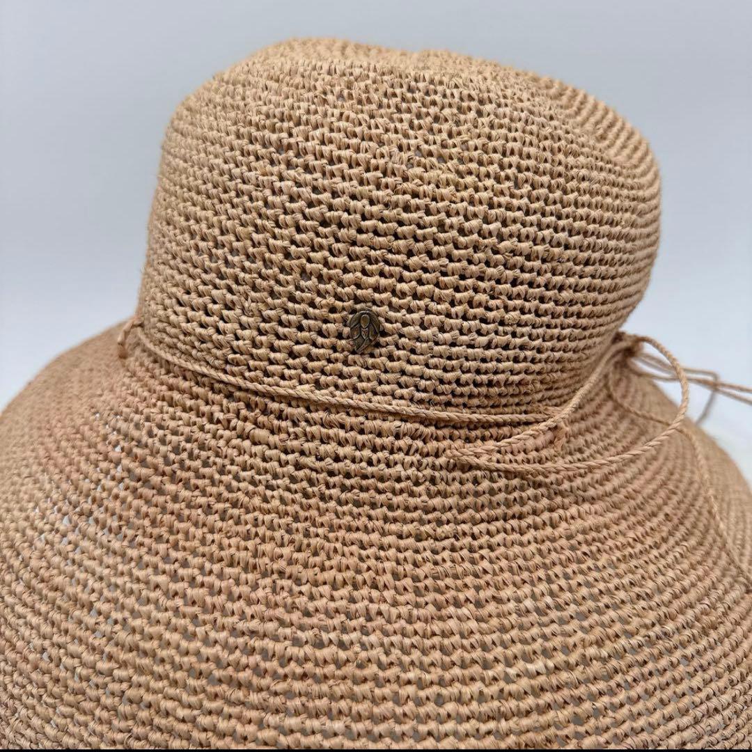 美品✨ ヘレンカミンスキー ラフィア ハット ナチュラル プロバンス12