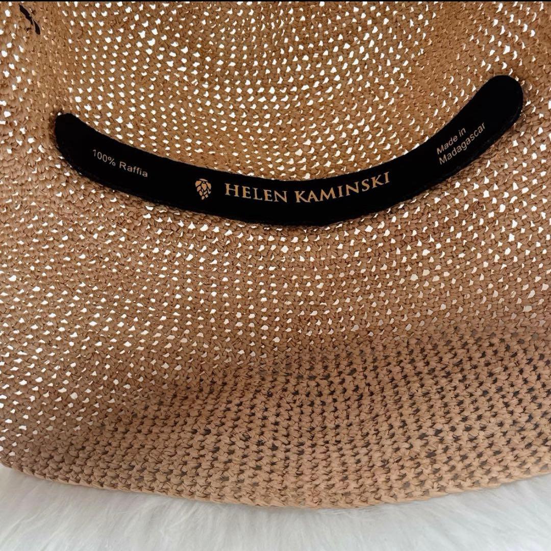美品✨ ヘレンカミンスキー ラフィア ハット ナチュラル プロバンス12