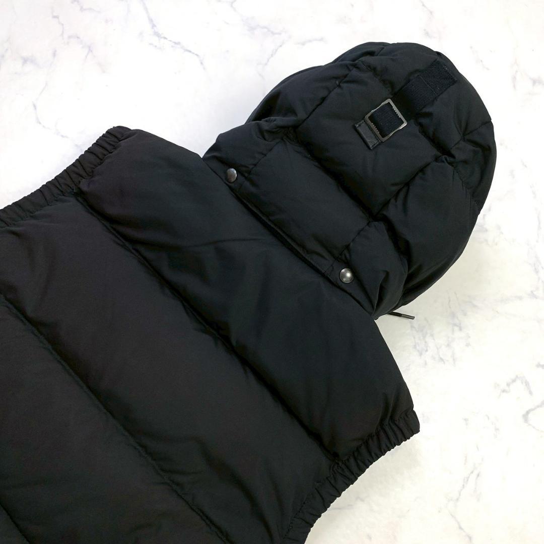 ポロラルフローレン ダウンベスト ポニー刺繍 ブラック M　E046