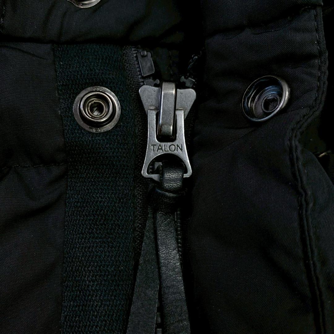 ポロラルフローレン ダウンベスト ポニー刺繍 ブラック M　E046