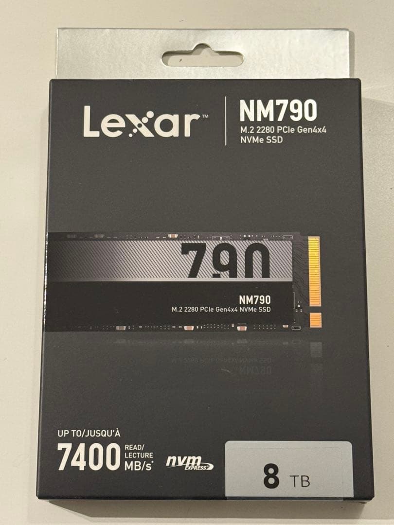 新品未開封 Lexar NM790 8TB NVMe SSD