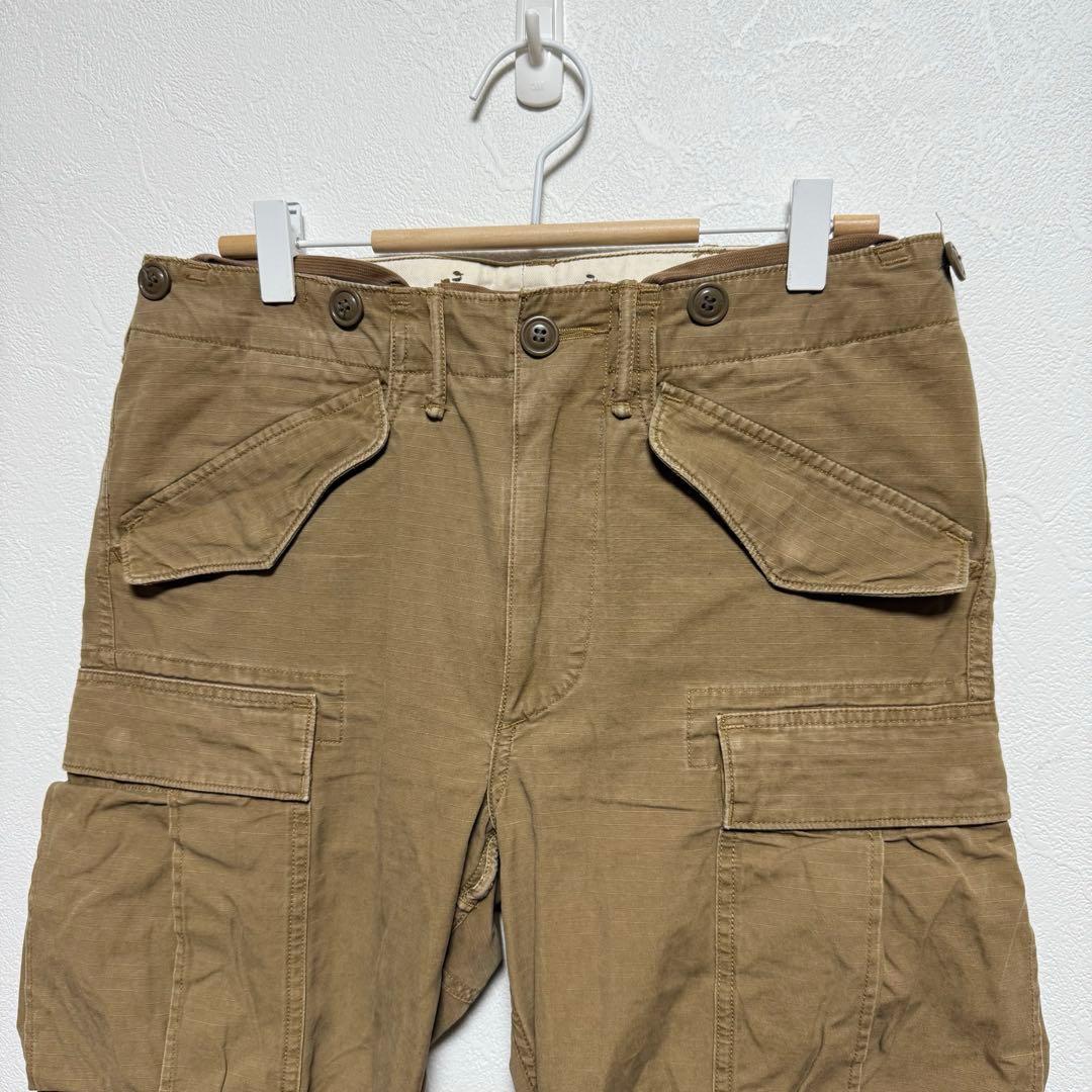 RRL ダブルアールエル コットン ミリタリー カーゴパンツ W29 L30
