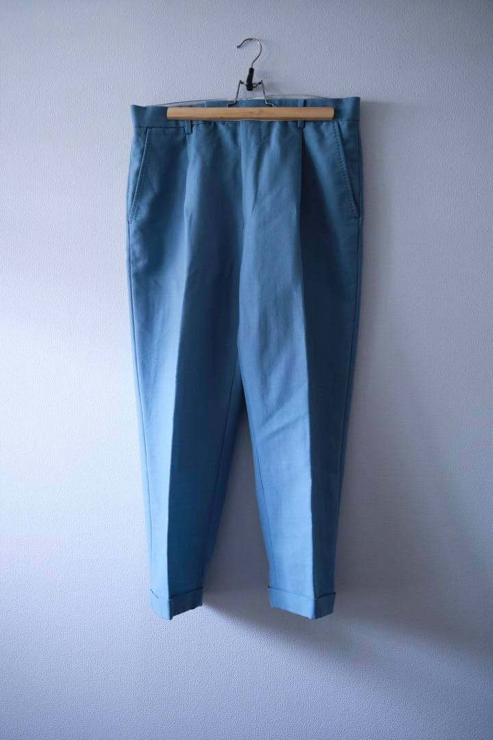 パンツ Wackomaria DORMEUIL / PLEATED TROUSERS