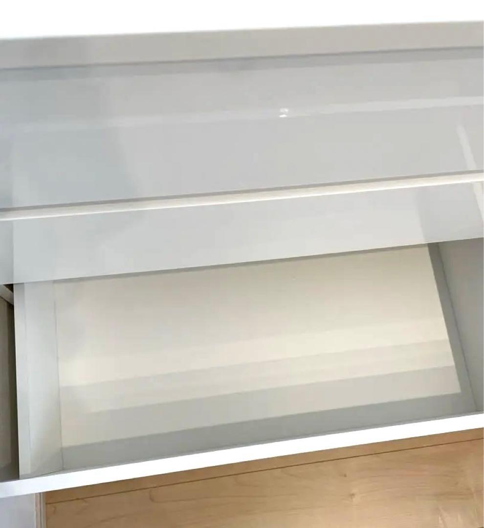 ニトリ　ローチェスト　ホワイト　3段　フォウ　80 WH