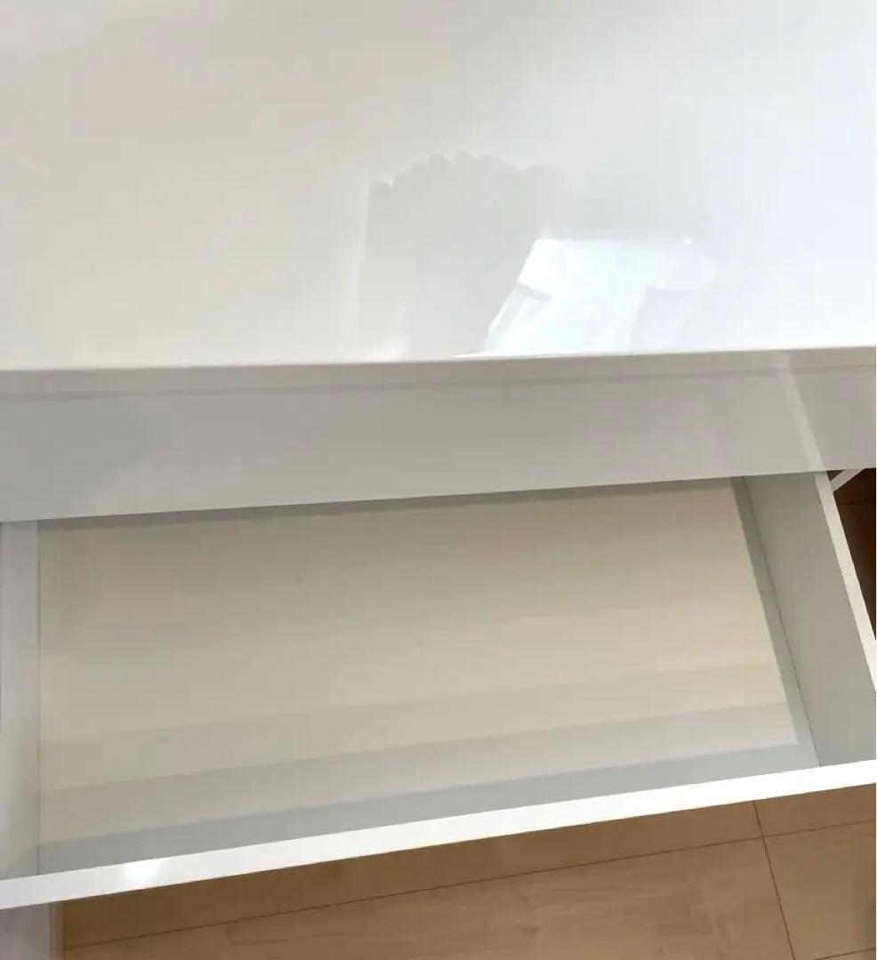 ニトリ　ローチェスト　ホワイト　3段　フォウ　80 WH