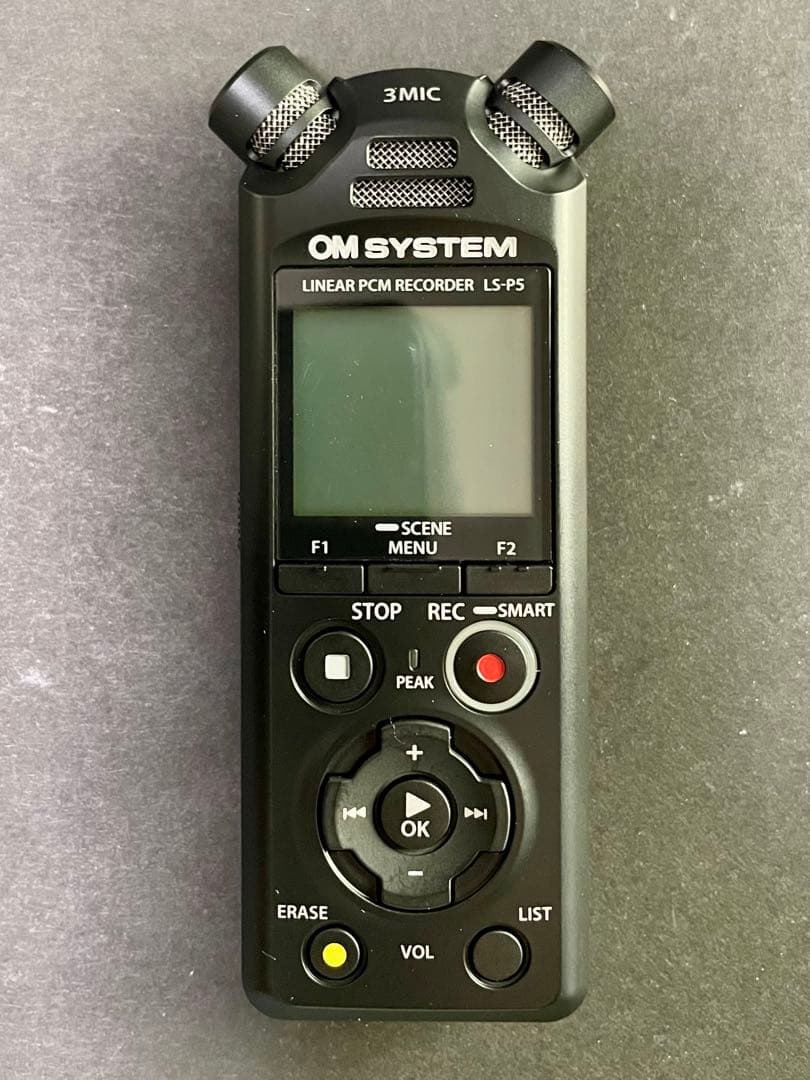 オリンパス LS-P5 OM SYSTEM ハイレゾ対応リニアPCMレコーダー