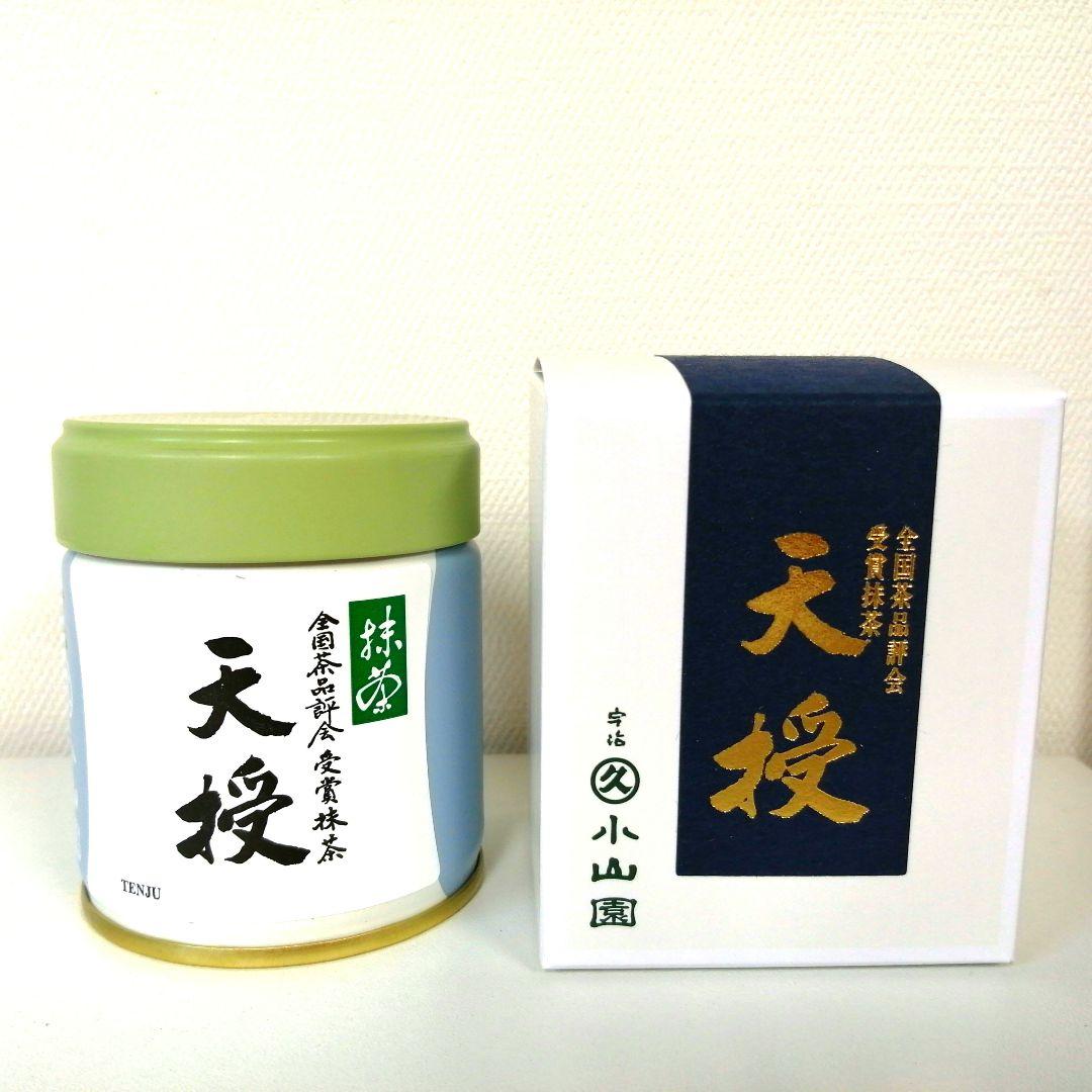 丸久小山園 抹茶 天授40g缶