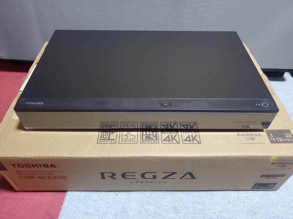 TOSHIBA DBR-4KZ400 4Kブルーレイレコーダー