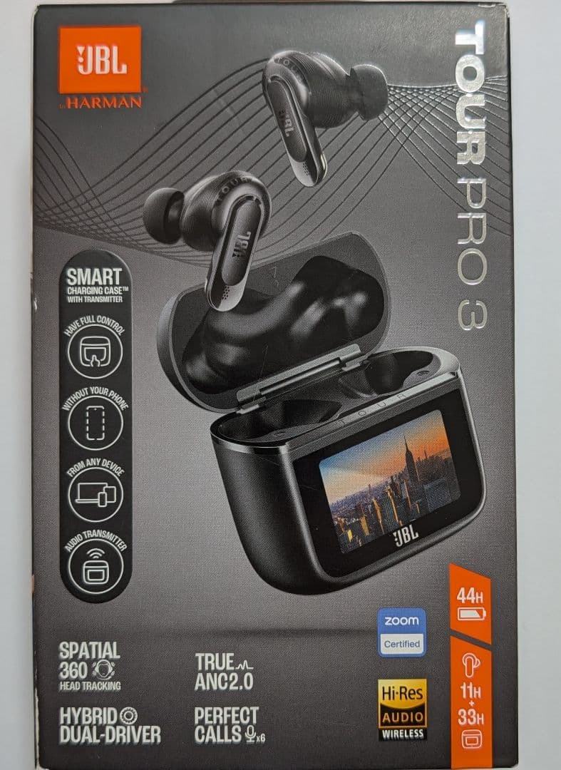 JBL TOUR PRO 3 ワイヤレスイヤホン ブラック