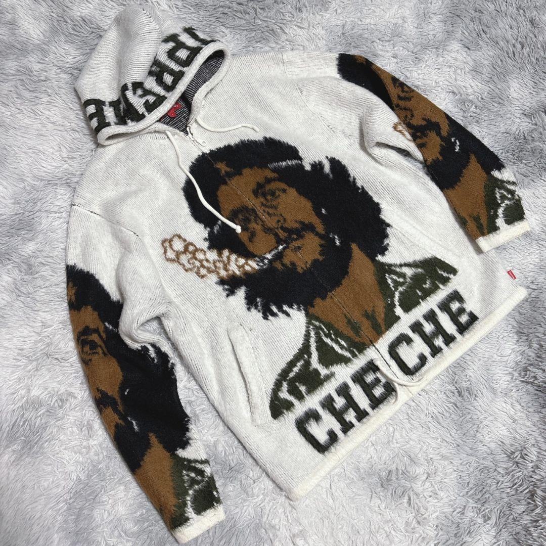 Supreme チェゲバラ ニット パーカー シュプリーム ジップジャケット