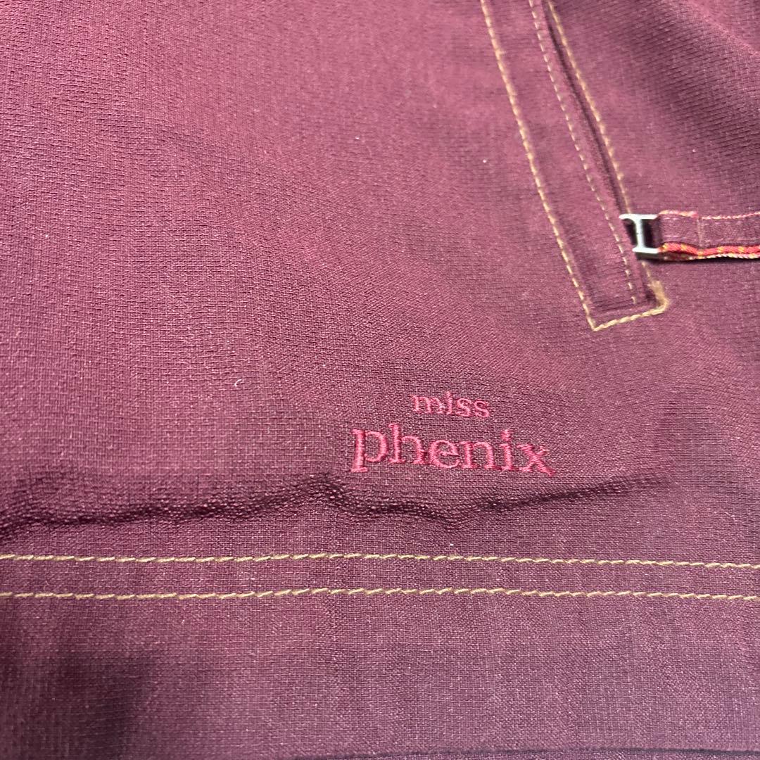 フェニックス　スノーボード　スキーウェア　ハーフジップ　刺繍