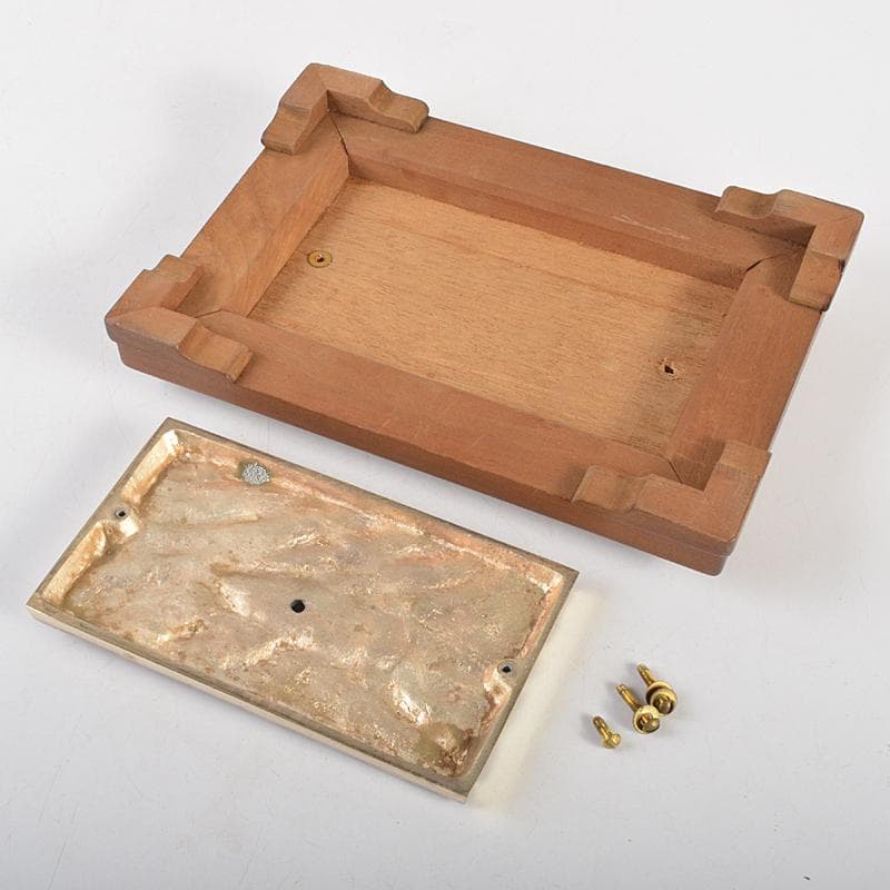 三越謹製　銀製　銀帆船　ヨット　約51g　置物　共箱　M　R7467B