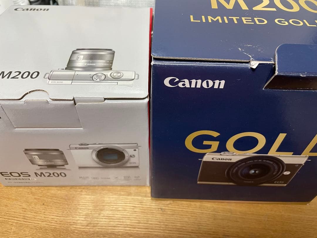 Canon EOS M200 ゴールド EF-M 15-45mm レンズ付き