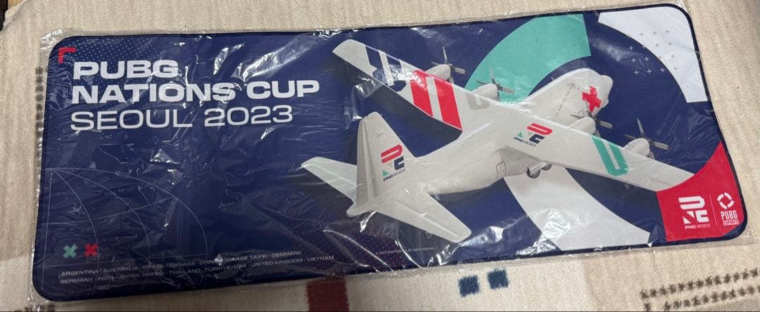 PUBG NATIONS CUP 2023 マウスパッド