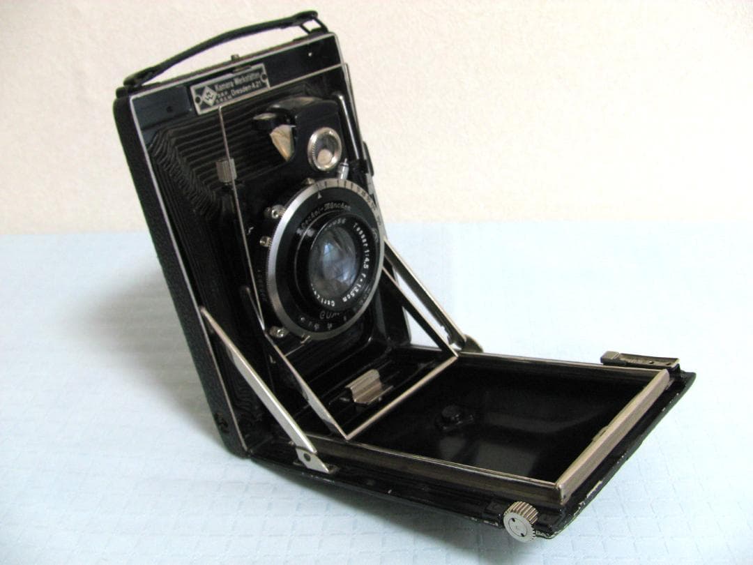 超希少★Kamera Werkstatten Dresden A21蛇腹式カメラ