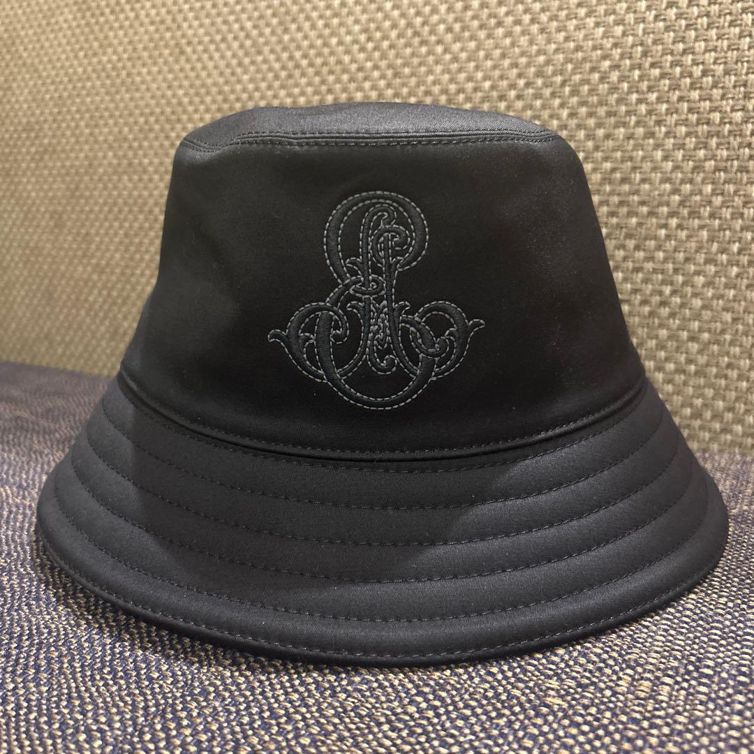 エルメス ブラック バケットハット 56