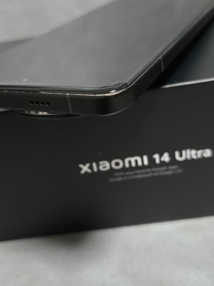 スマートフォン本体 Xiaomi 14 Ultra BLACK 16GB RAM 512GB ROM