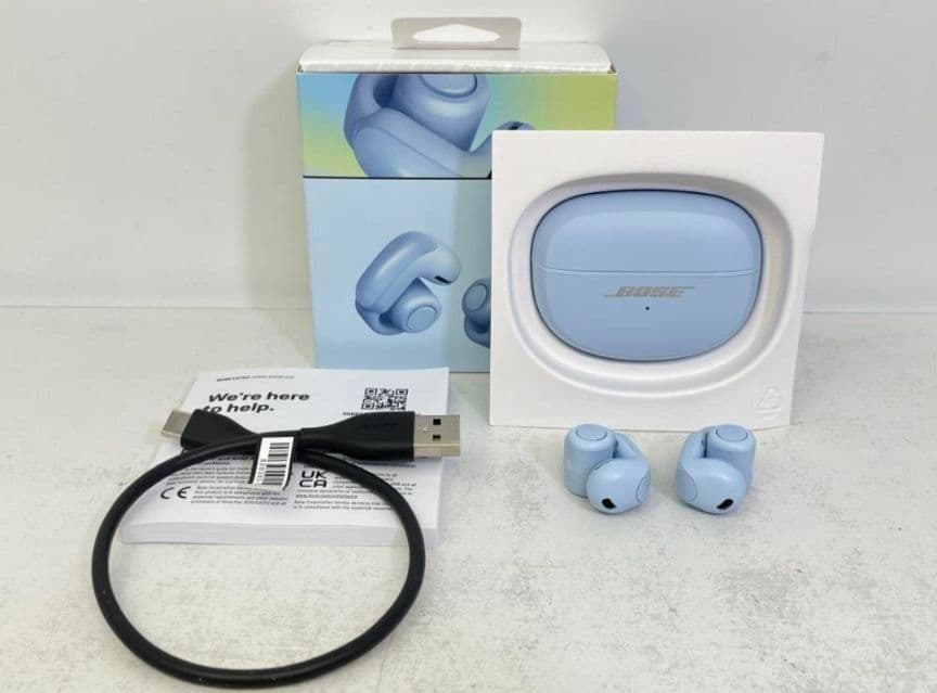 限定！Bose Ultra Open Earbuds ワイヤレスイヤホン ブルー