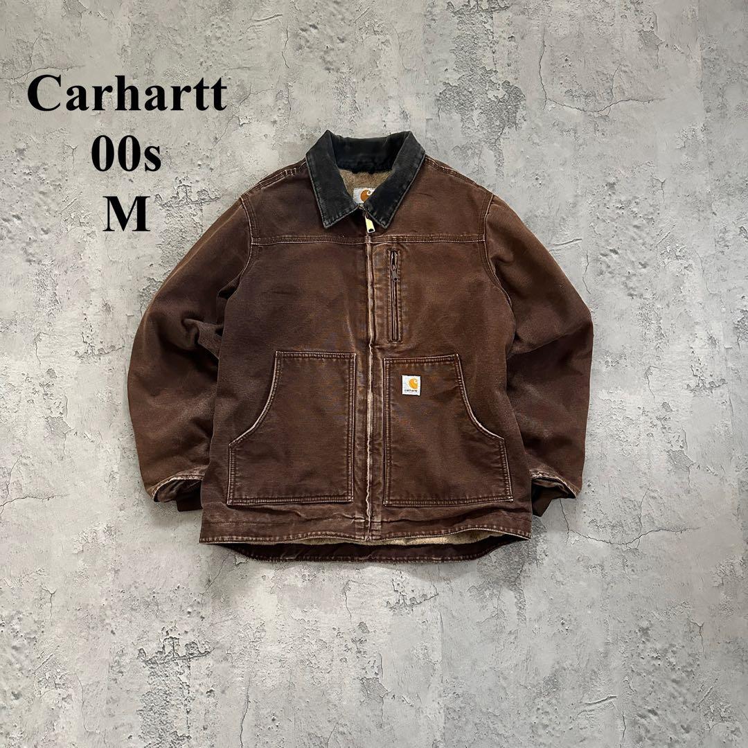 00s【Carhartt】カーハート（M）フルスイングジャケット＊ワーク＊ダック