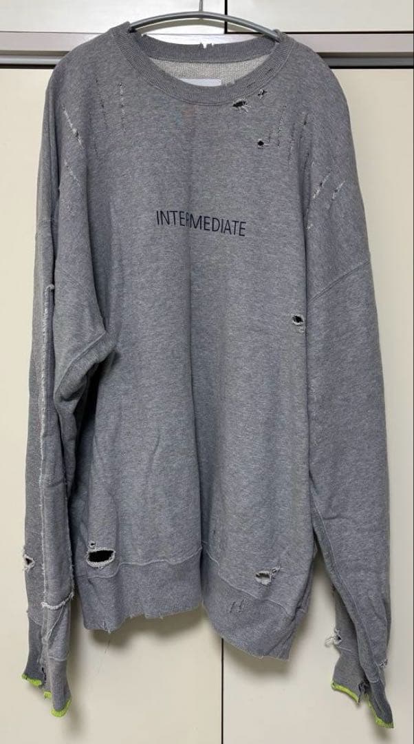 トップス ssstein OVERSIZED REBUILD SWEAT