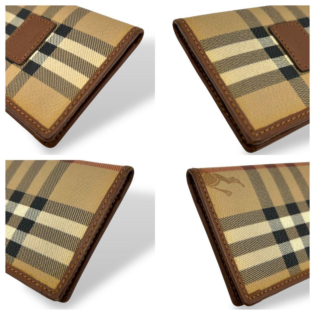 【美品】Burberrys バーバリー　名刺入れ　ノバチェック　希少　大人気モデ