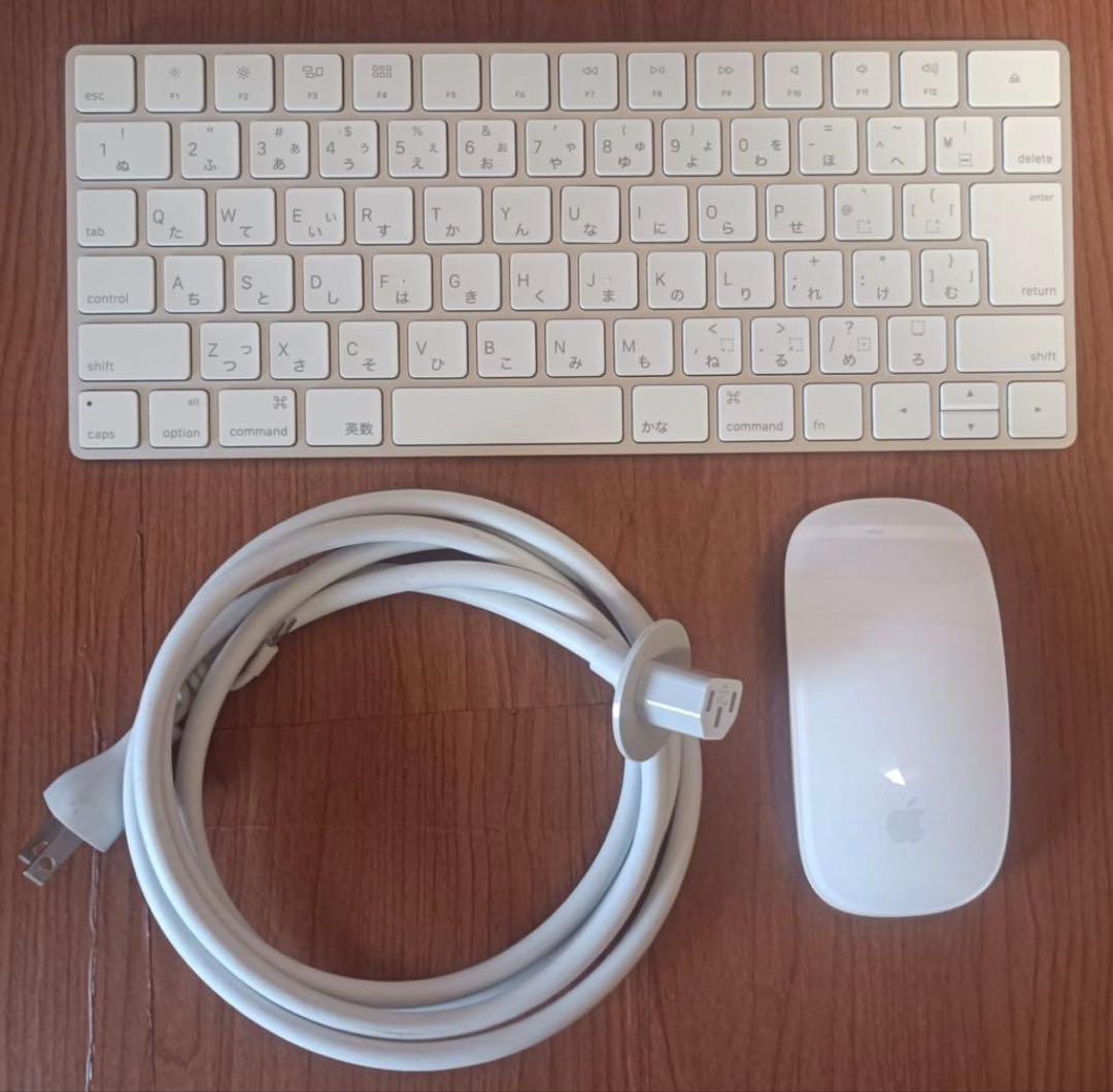 空*和様 iMac 大画面 シルバー ピンク キーボード・マウス付き