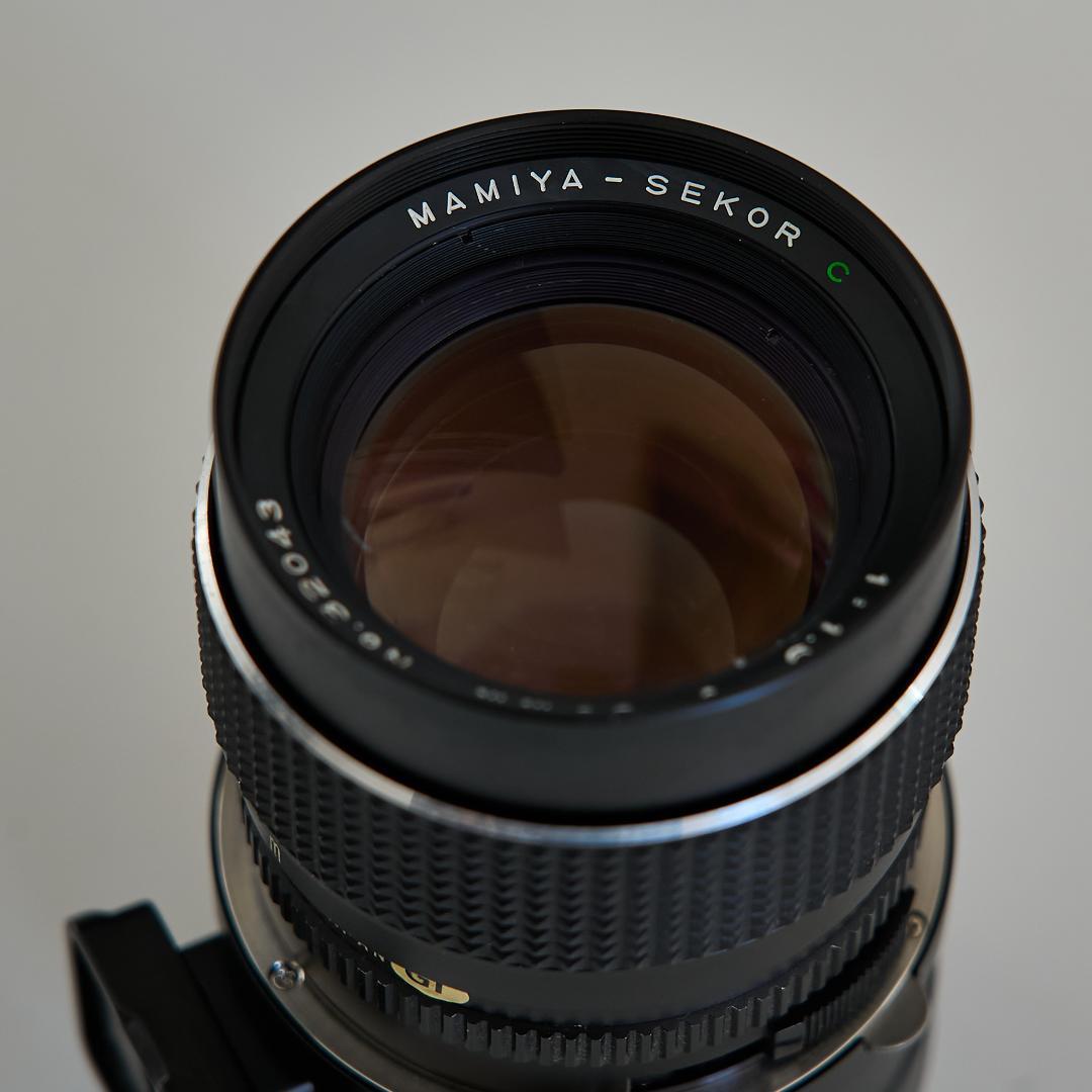 レンズ(単焦点) MAMIYA SEKOR C 80mm f1.9 + Fotodiox GFX