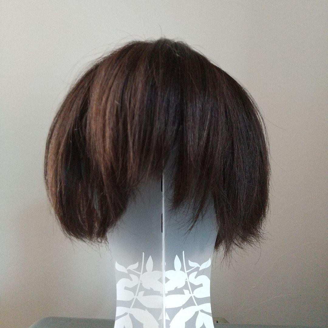 リネアストリア　ショートウィッグ　天使のエレガントショート人毛100%