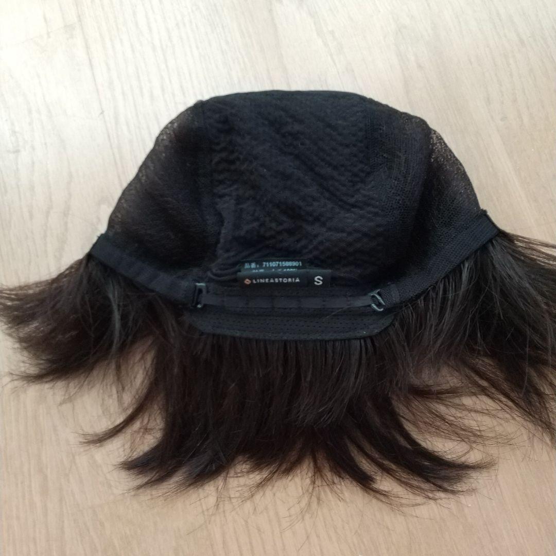 リネアストリア　ショートウィッグ　天使のエレガントショート人毛100%