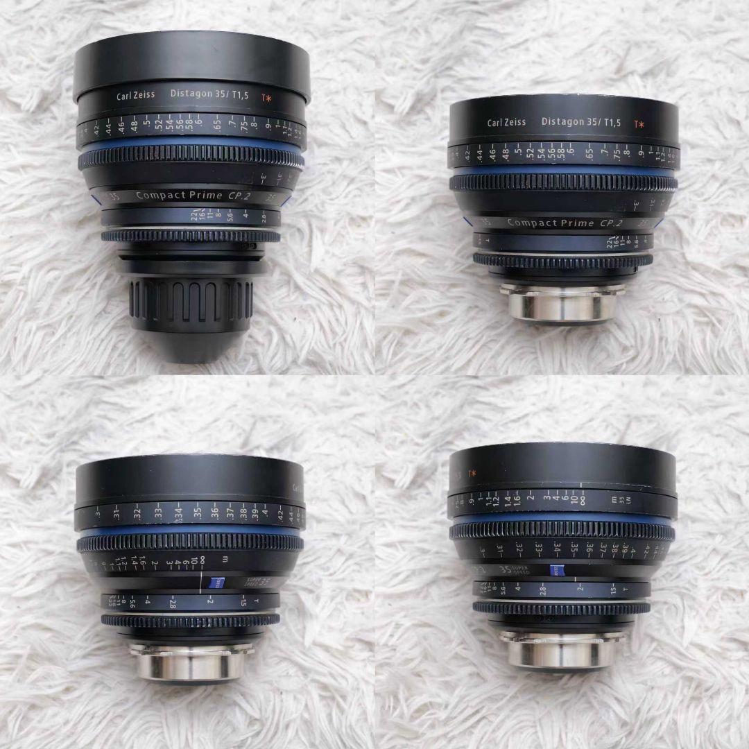 Zeiss CP.2 cp2 T1.5 シネマレンズ 5本 PL