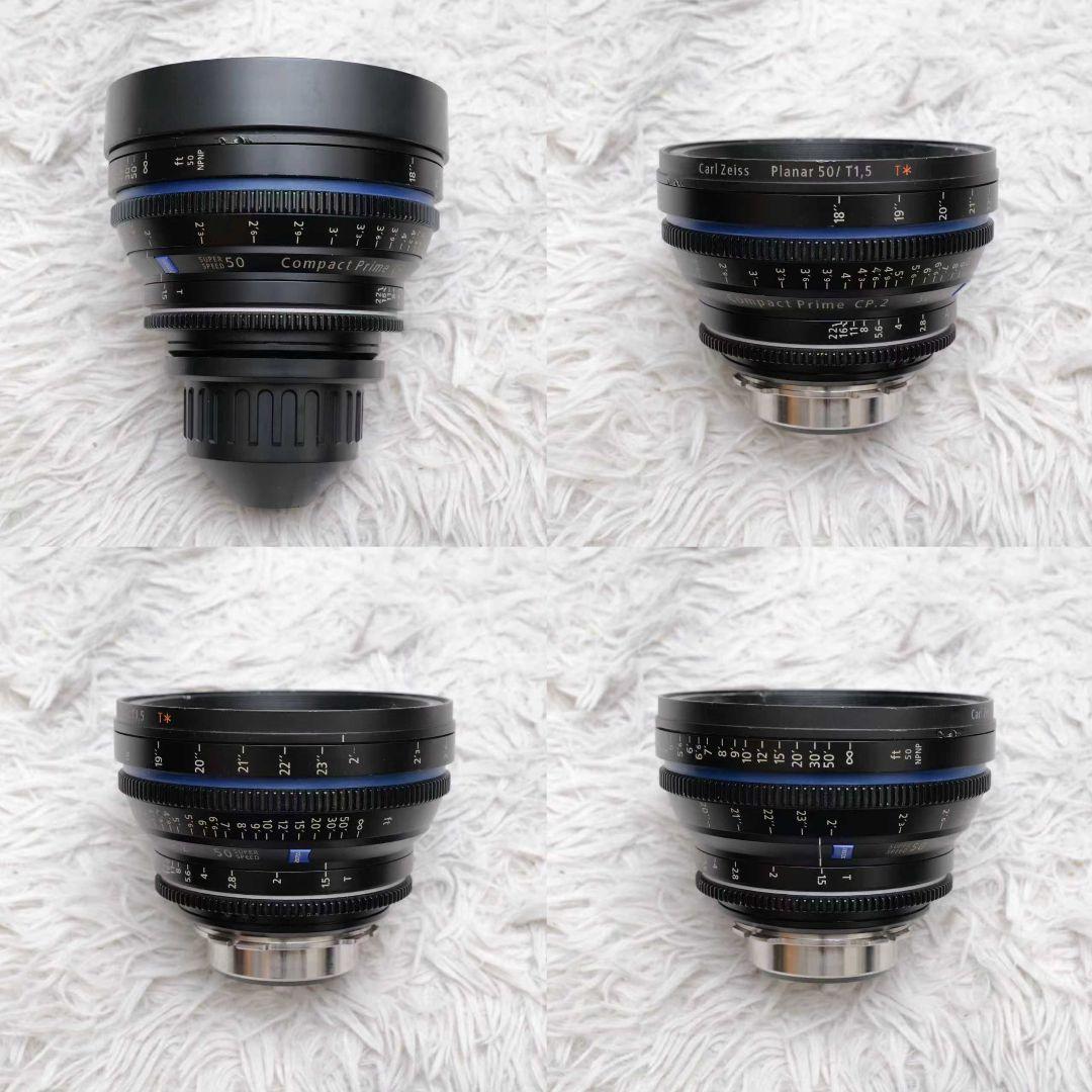 Zeiss CP.2 cp2 T1.5 シネマレンズ 5本 PL