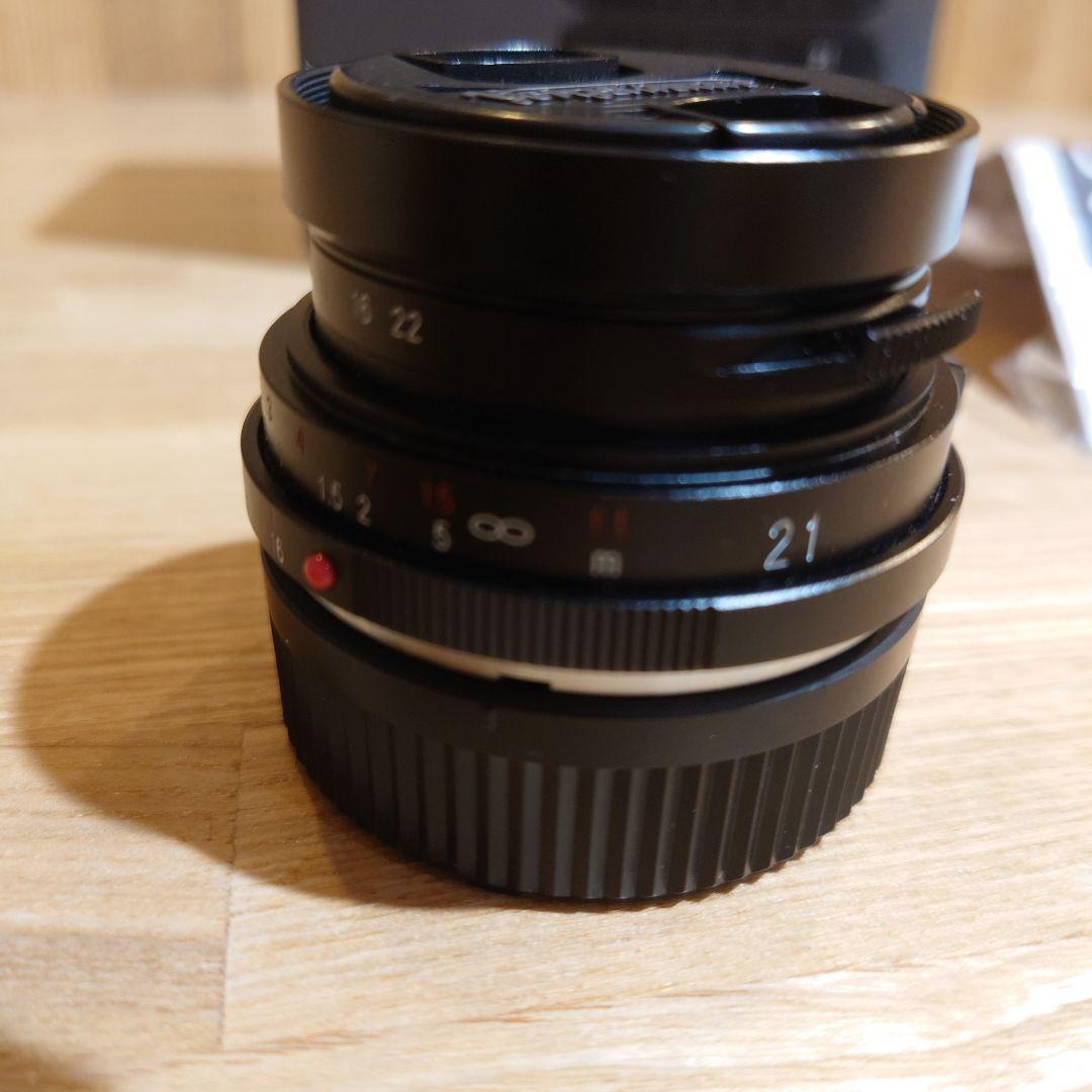 Voigtländer 21mm F4 P　レンズ