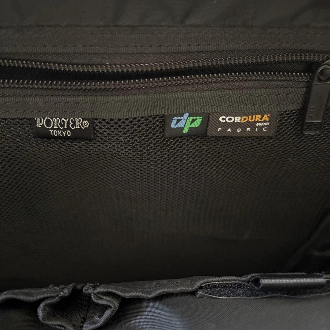 美品✨現行✨ポーター ハイブリッド リュック 黒　2層