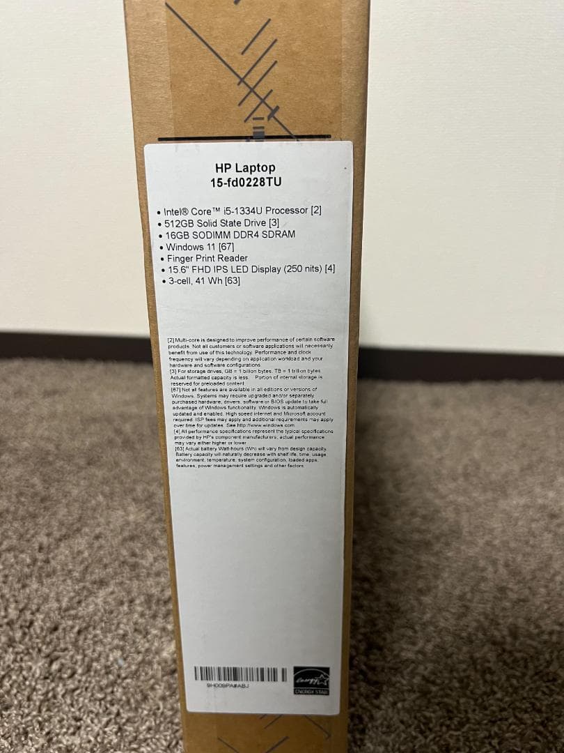 sa mayumi　hp Laptop 15-fd0228TU