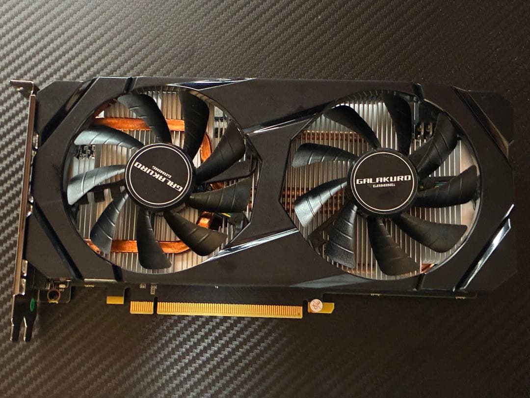 玄人志向 NVIDIA Geforce GTX1660super 6GB 動作品