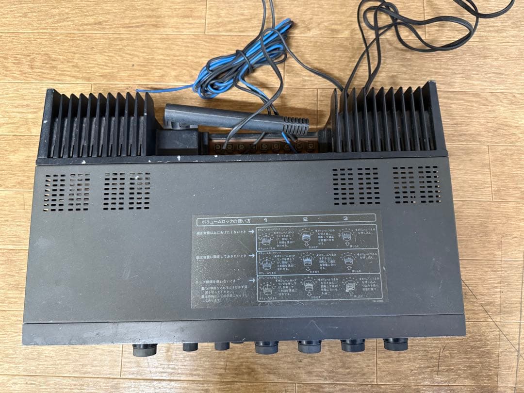 National Hi-Power Amplifier WA-745ラジオ　レア