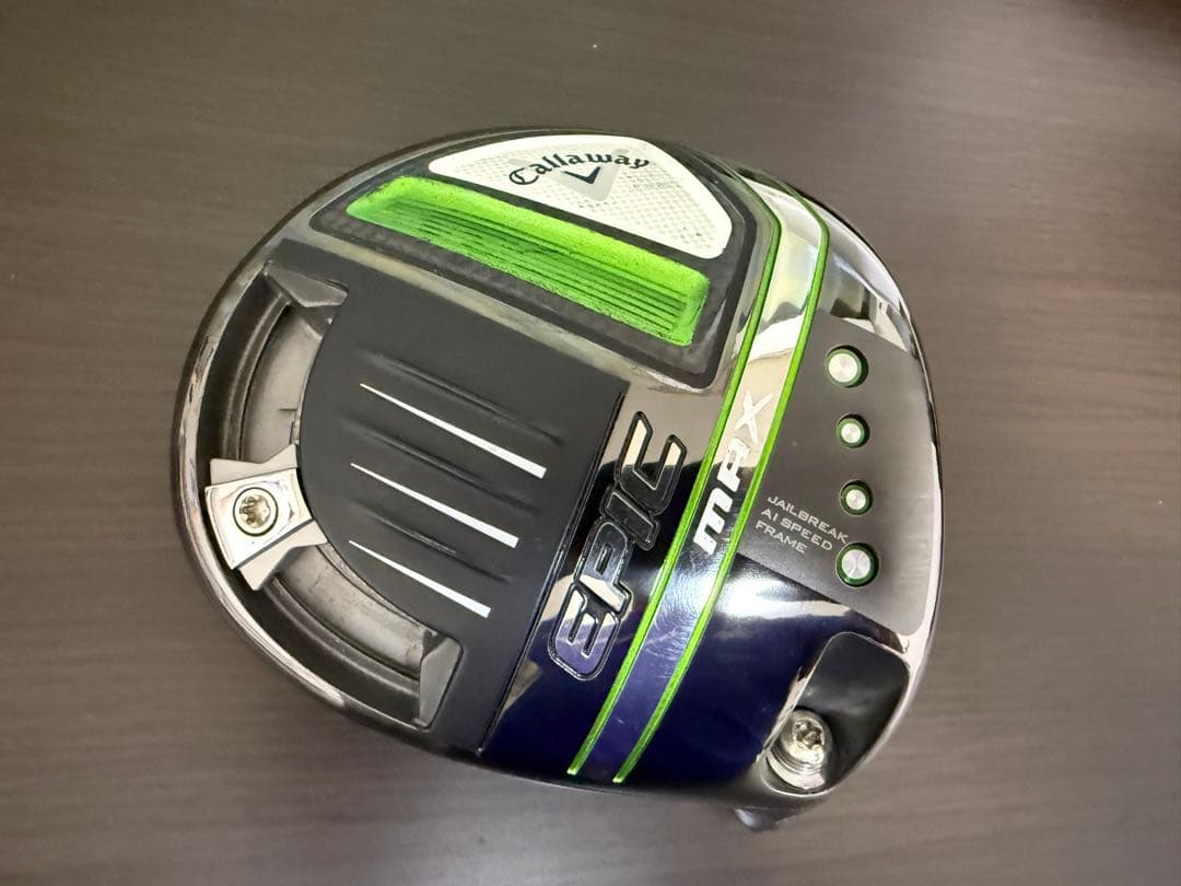 Callaway EPIC MAX ドライバー 9° ヘッドのみ