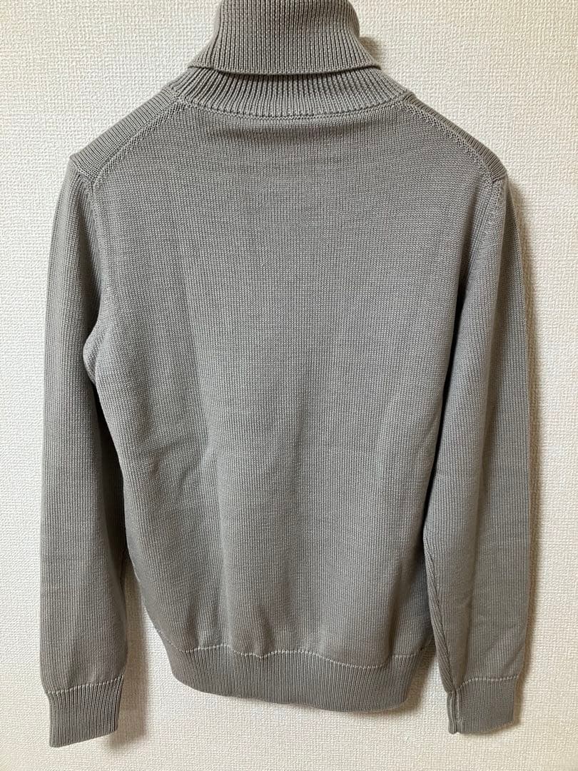 未使用 バフィー BAFY 5G ミドルゲージ タートルネックニット ウール