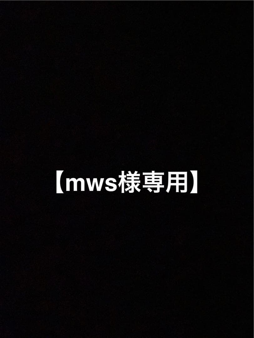 【mws】※同封価格です。他の方が購入されても発送出来ません。