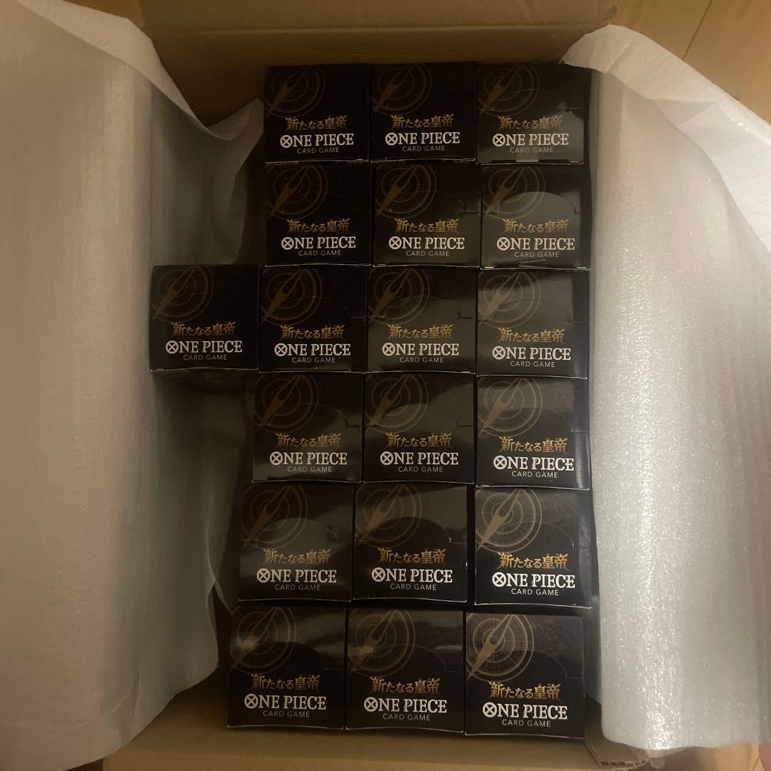ONE PIECE カードゲーム 新たなる皇帝　19ボックス　未開封