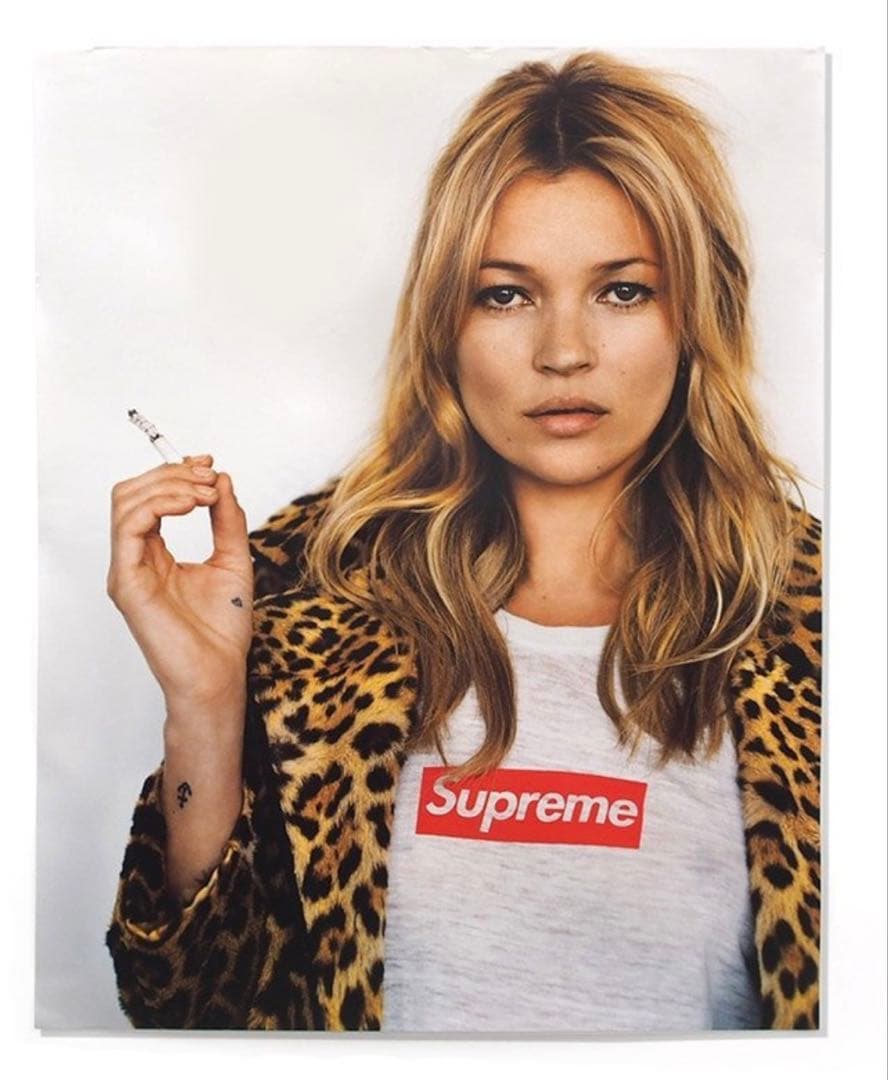 ツ*ー様 Supreme Kate Moss Poster ケイト　ポスター