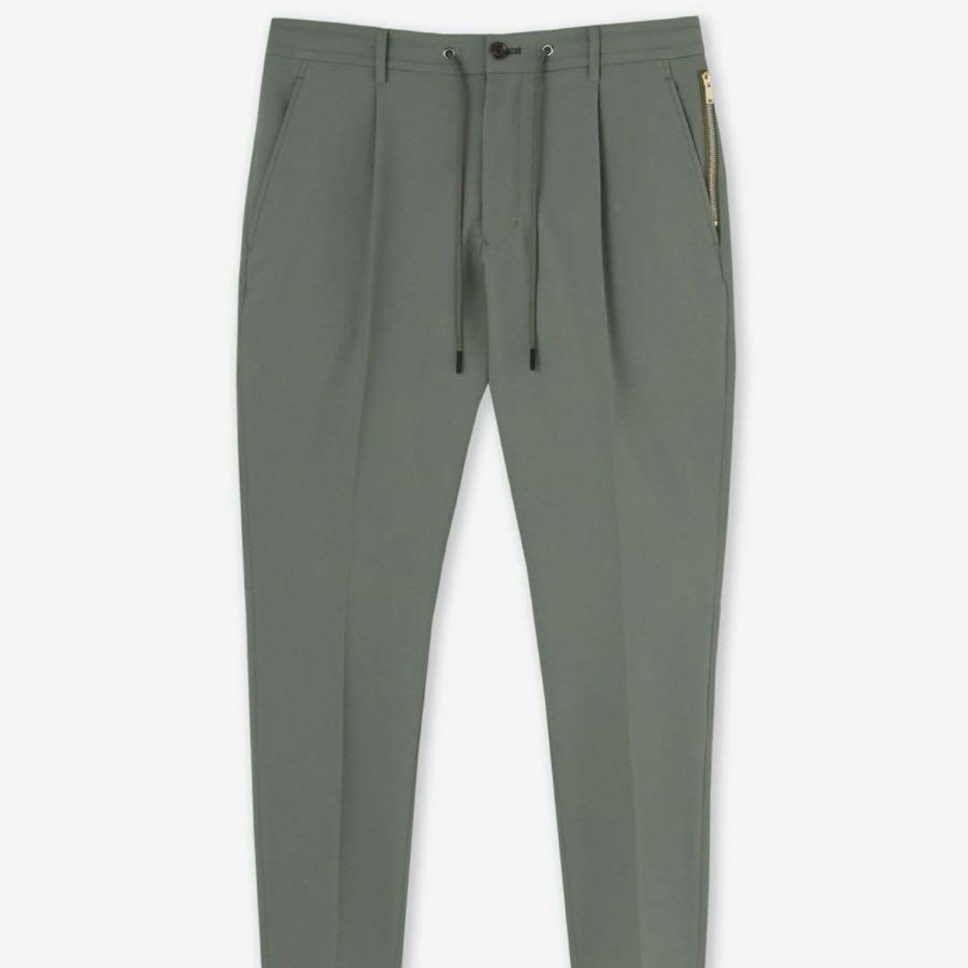 ジュンハシモトSEERSUCKER EASY TUCK PANTS新品