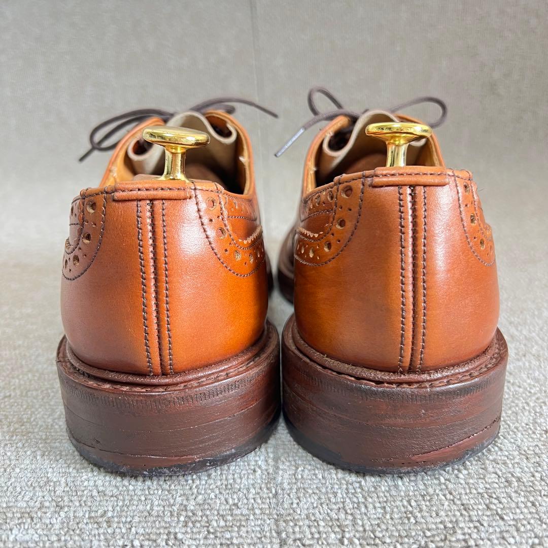 トリッカーズ Tricker's バートン ウィングチップ UK8.5