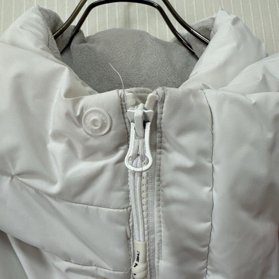 【海外限定】ノースフェイス　ロングダウン　メンズM　　白