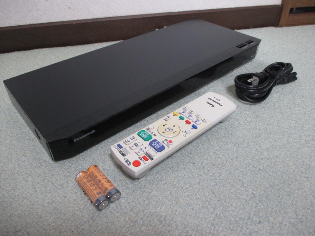 動作良好☆Panasonic BDレコーダー DMR-BRS500 2015年製
