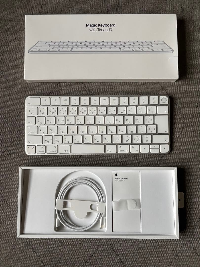 apple Magic Keyboard with Touch ID 日本語配列