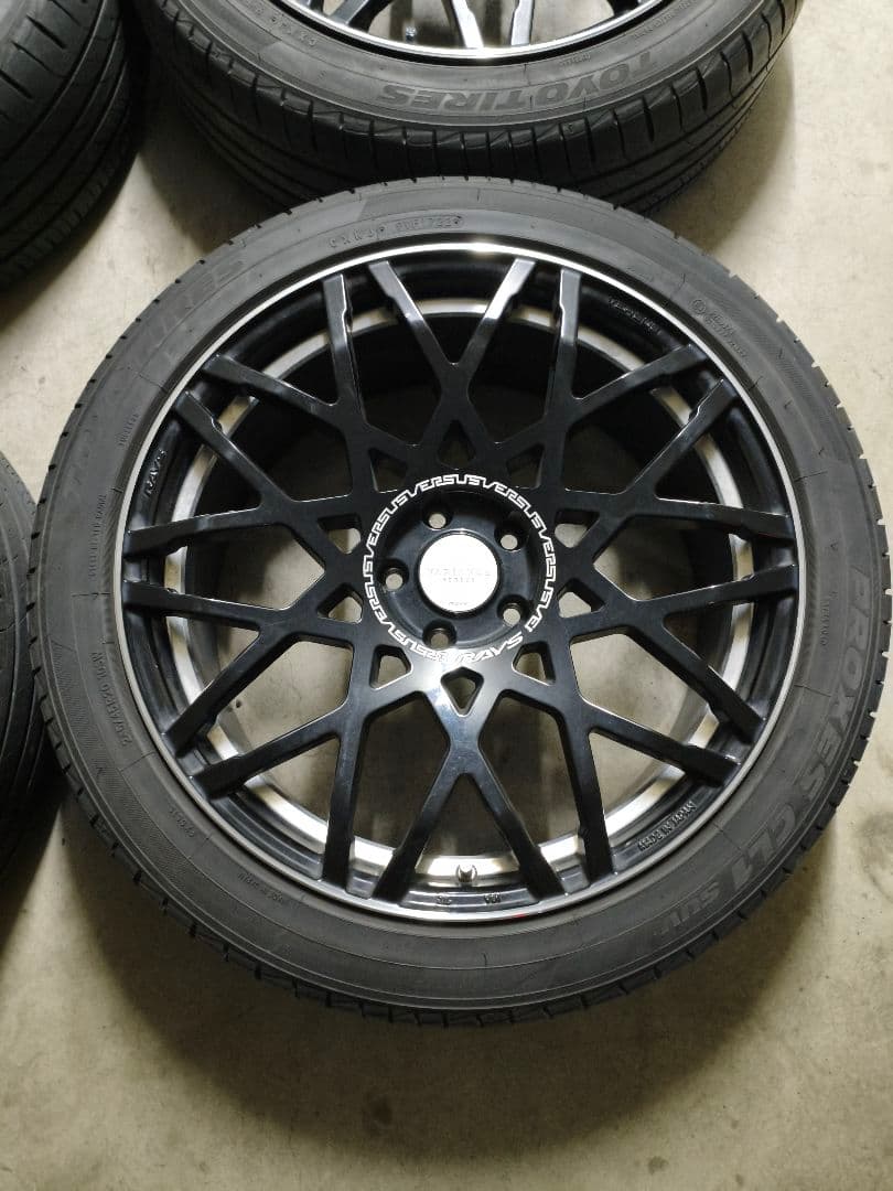 ハリアー　RAYSホイール　20インチ4本セット