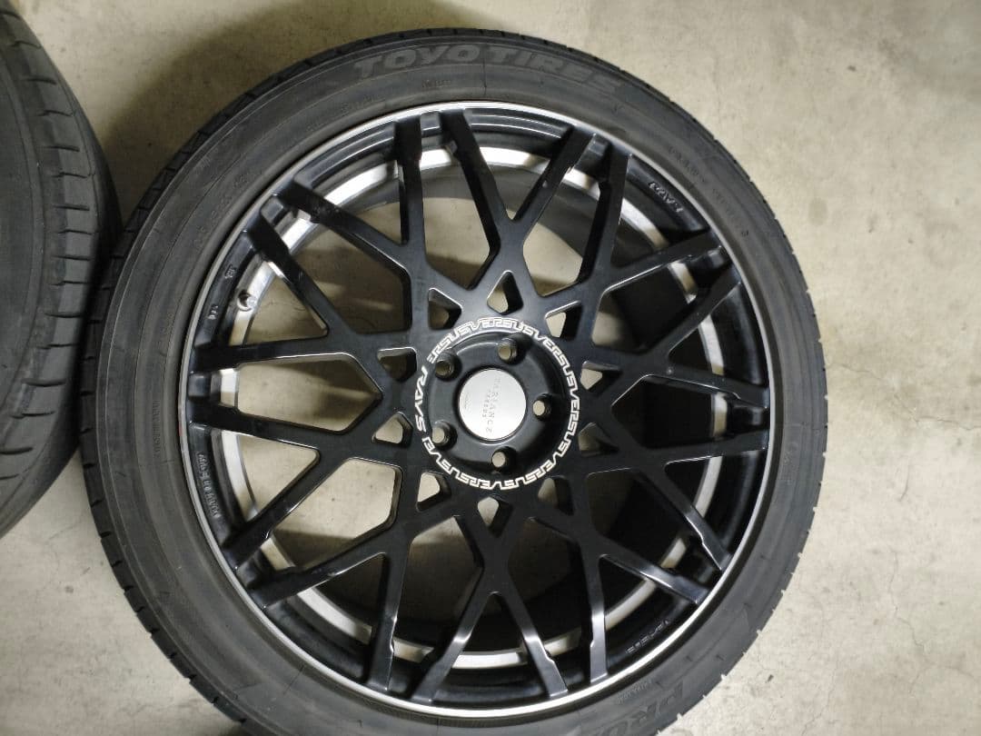 ハリアー　RAYSホイール　20インチ4本セット