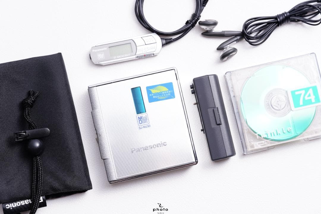 Panasonic 高音質 MDプレーヤー SJ-MJ30 シルバー