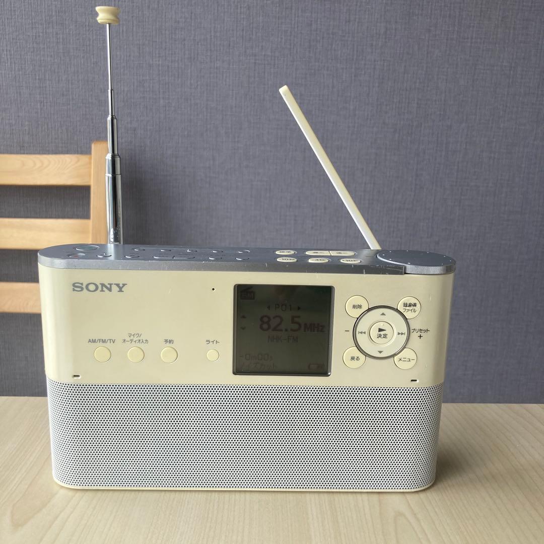 SONY ポータブルラジオレコーダーICZ-R260TV